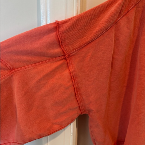 Pilcro Coral Cropped Sweatshirt Size 2X - Picture 4 of 13
